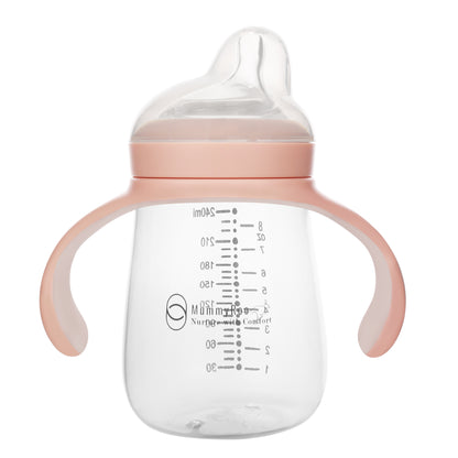 🍼 MummyRoo™ 240ml PP Baby Bottle with Handles